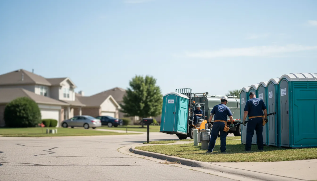 Porta Potty Rental in Sumner, IL near me